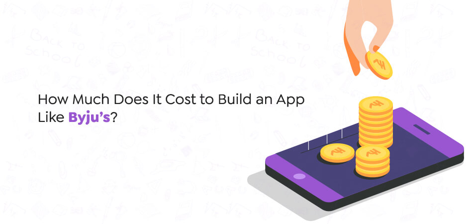 Byju's like app cost