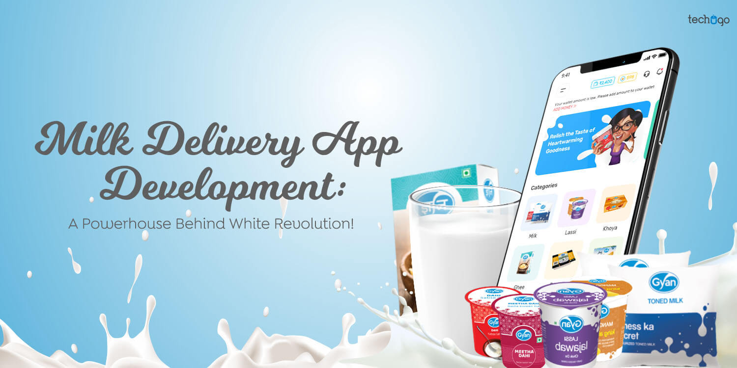 Milk delivery app development