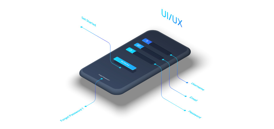 UI UX screen